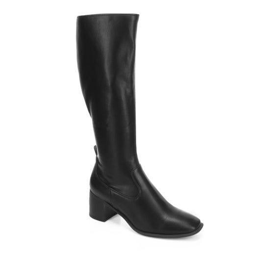 Alexis Knee High Boots in Black | Number One Shoes