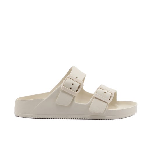 Baker Women's Slides in Buttermilk | Number One Shoes