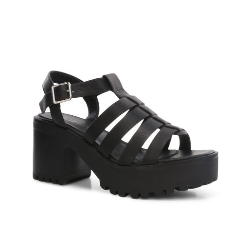 Blige Heels in Black | Number One Shoes