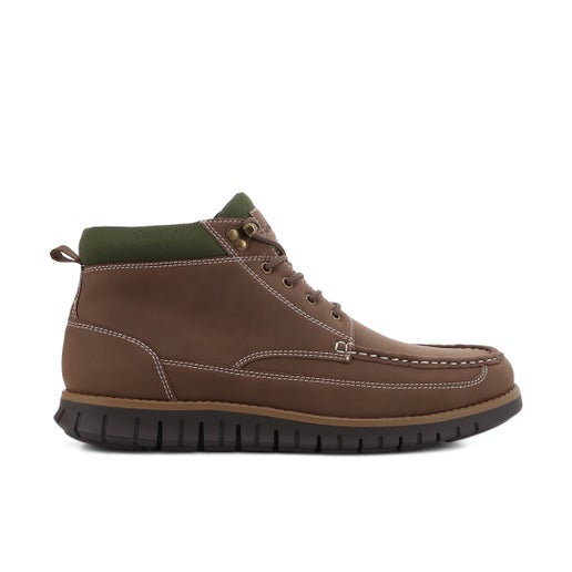 Peak Boots in Brown | Number One Shoes