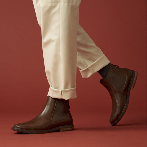 Charles Chelsea Boots in Brown | Number One Shoes