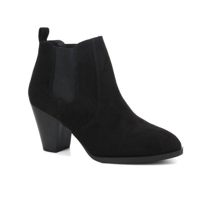 Courtney Ankle Boots - Black - Number One Shoes