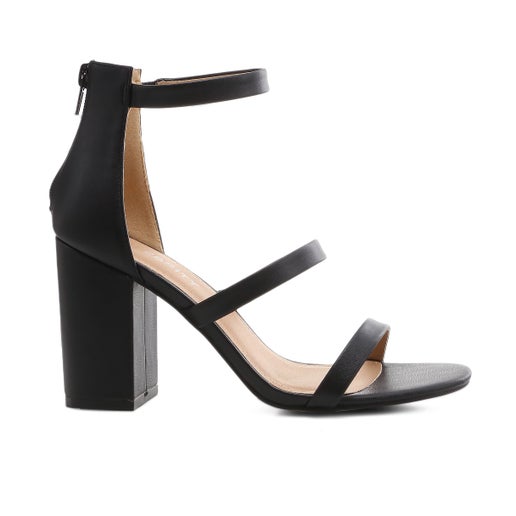 Dreamy Dress Sandals in Black | Number One Shoes