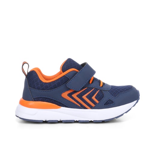 Drifter Toddler Sports Trainers in Navy Orange | Number One Shoes