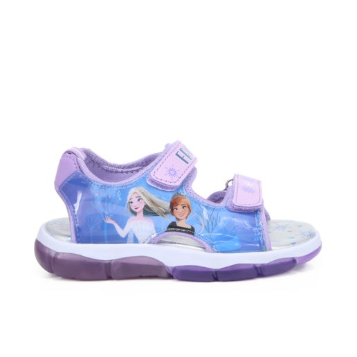 Frozen Ice Lights Toddler Sandals in Purple | Number One Shoes
