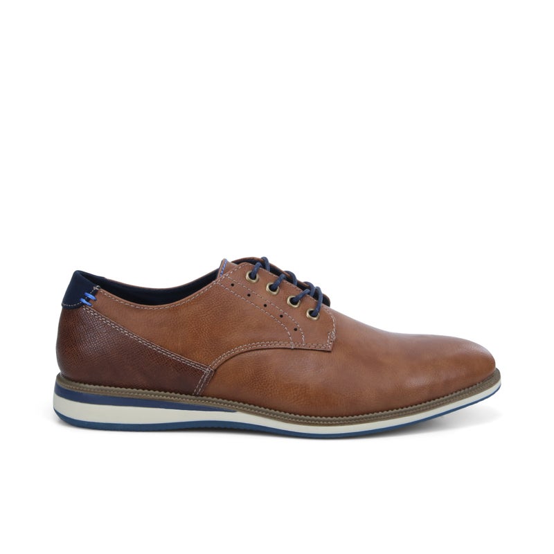 Hibbert Men's Lace Up Shoes - Brown - Number One Shoes