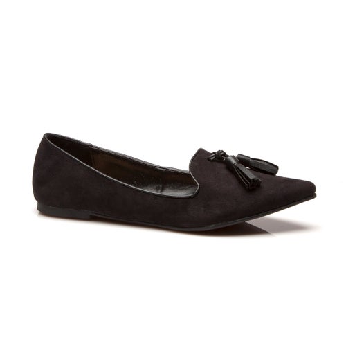 Lauren Casual Shoes - Black - Number One Shoes