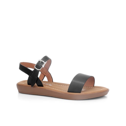 Mia Kids' Sandals in Black | Number One Shoes