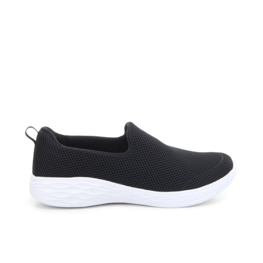 Pacey Casual Shoes in Black White | Number One Shoes