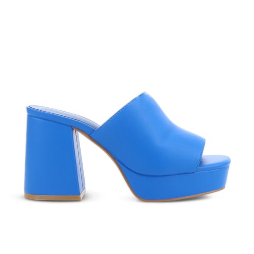 Portia Heels in Blue | Number One Shoes