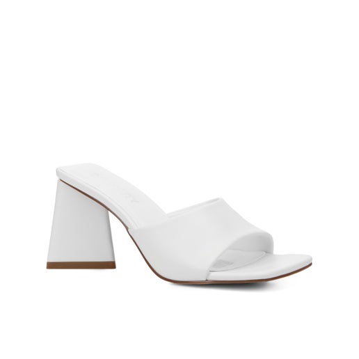 Princess Heels in White | Number One Shoes