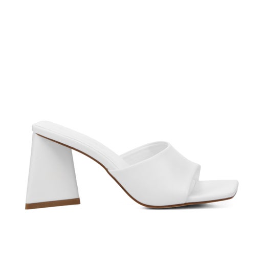 Princess Heels in White | Number One Shoes