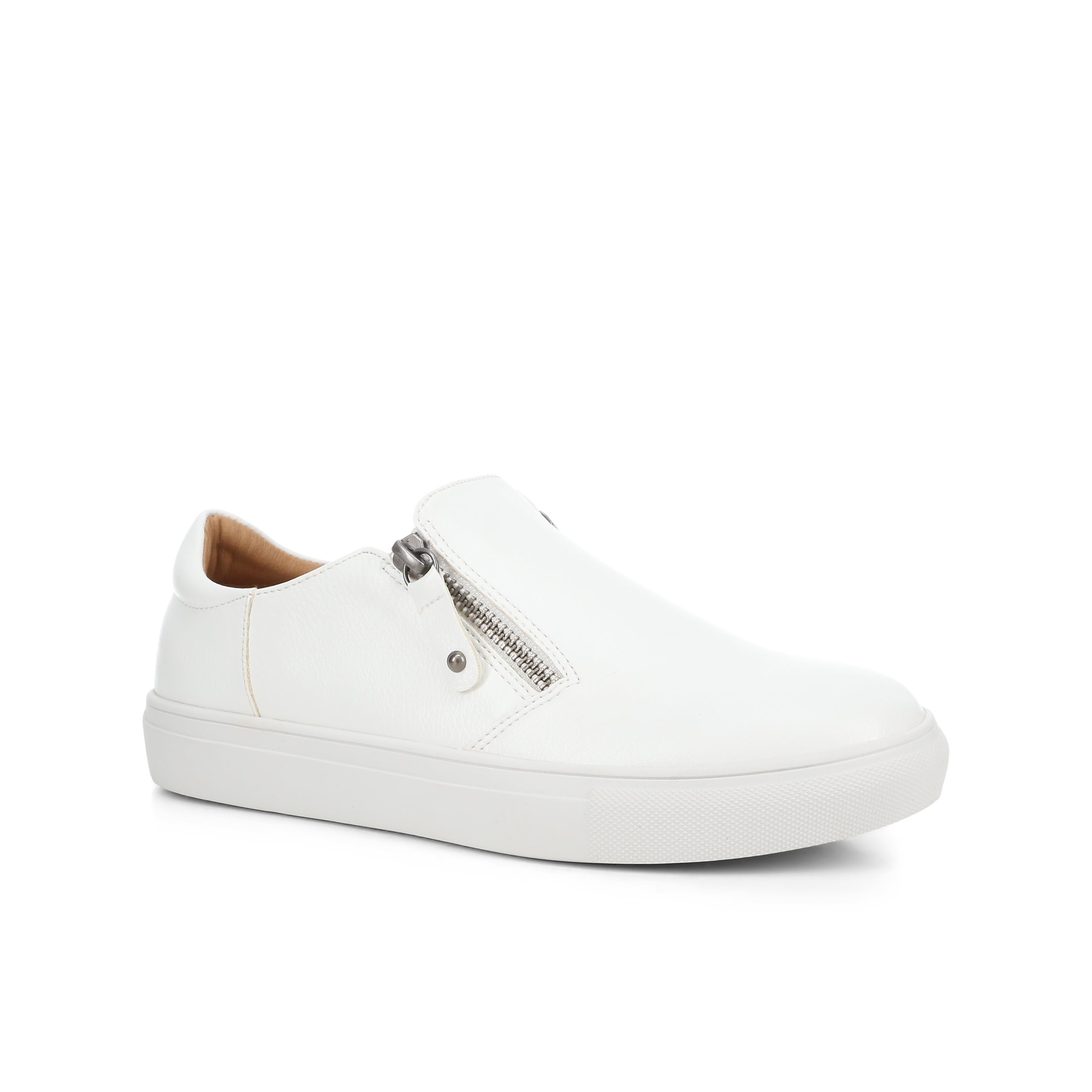 Mimosa Leather Sneakers in White | Hush Puppies