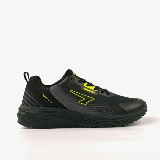 Cruise Men's Trainers in Black Lime | Number One Shoes
