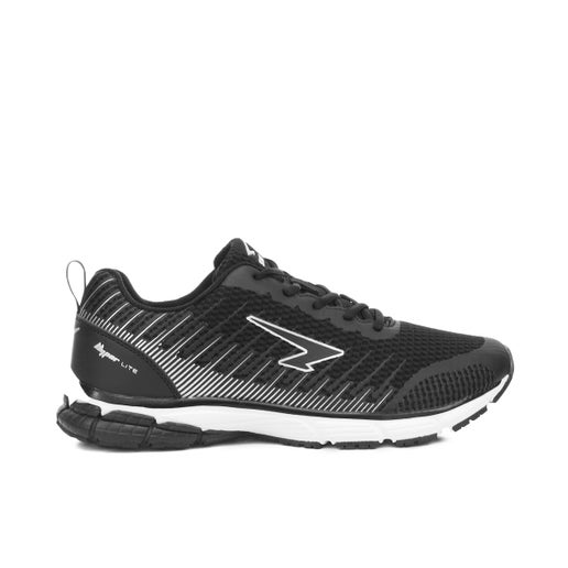 Sfida Evade Men's Sports Trainers in Black White | Number One Shoes