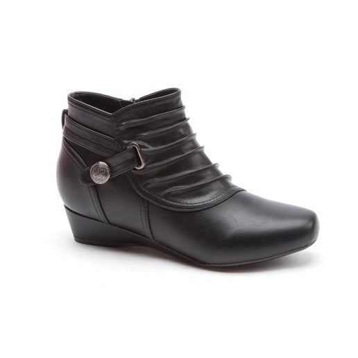 Step On Air Rae Ankle Boots in Black | Number One Shoes
