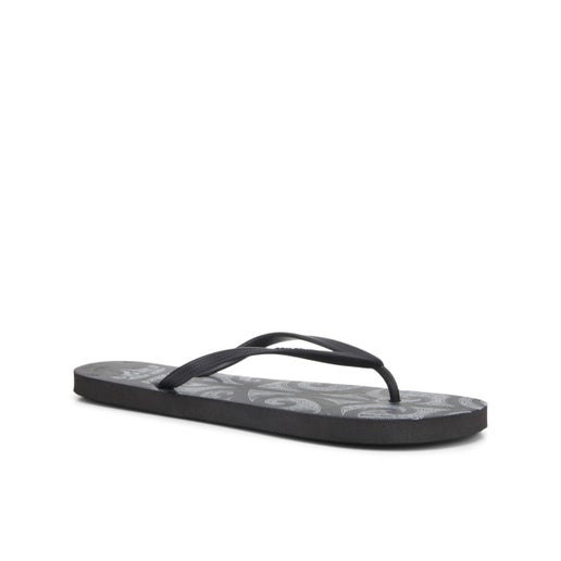 Tattoo Jandals in Black | Number One Shoes