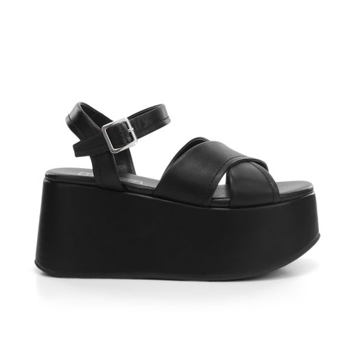 Therapy Munro Sandals in Black | Number One Shoes