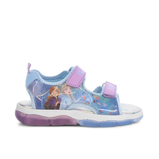 Frozen Magic Toddler Sandals in Blue Purple | Number One Shoes