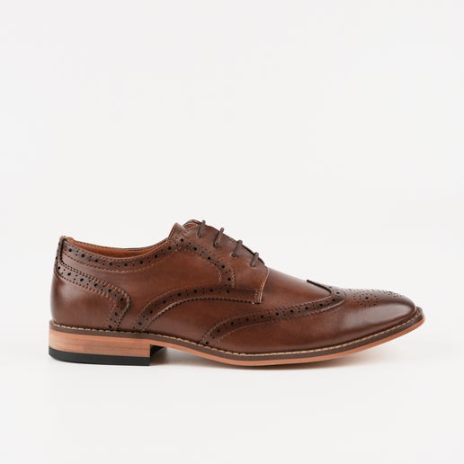 Westbrook Brogue Men's Shoes in Tan | Number One Shoes
