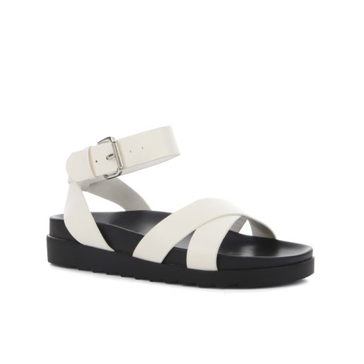 Wildest Kids' Sandals in White | Number One Shoes