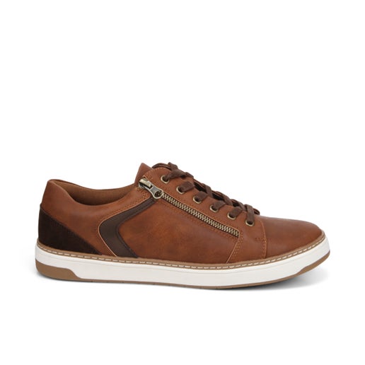 Zander Lace Up Shoes in Tan | Number One Shoes