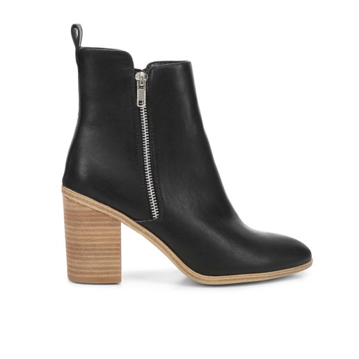 Zanie Ankle Boots in Black | Number One Shoes